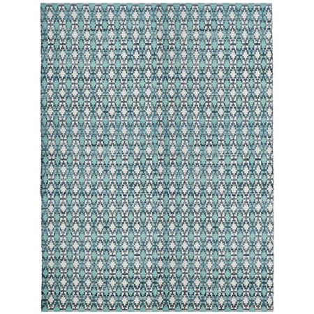 Safavieh Montauk Large Rectangle Area Rug, Turquoise and Multicolor - 8 x 10 ft. MTK123C-8